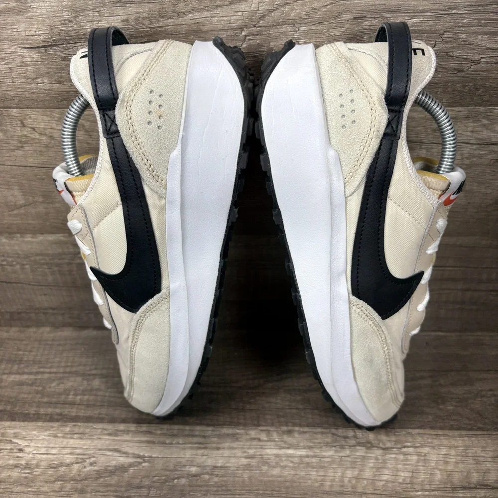 Nike Waffle Debut Tan Black Womens US Size 7.5 EUR 38.5 DH9523-102 Running Shoes - Picture 6 of 9